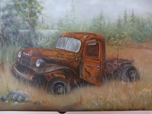 Abandoned Rusty Truck
