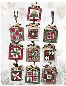 Quilt Block Ornaments